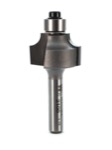 Whiteside 2100 7/8" Diameter X 1/2" Double Flute Beading Router Bit (1/4" Shank)