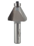 Whiteside 2309 3/4" Cutting Height Double Flute 30 Degree Edge Bevel Bit (1/2" Shank)