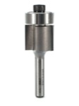 Whiteside 2560 3/4" Diameter X 5/8" Double Flute Downcut Flush Trim Bit (1/4" Shank)