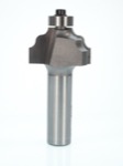 Whiteside 3172 1-1/4" Diameter X 3/4" Double Flute Wavy Edge Router Bit (1/2" Shank)