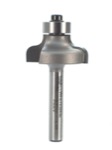 Whiteside 3220 1-1/8" Diameter X 1/2" Double Flute Ogee Bit (1/4" Shank)