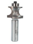 Whiteside 3258 1-1/16" Diameter X 3/4" Double Flute Edge Beading Bit (1/2" Shank)