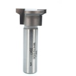 Whiteside 3347 1" Diameter X 1/2" Double Flute Locking Drawer Glue Joint Bit (1/2" Shank)