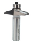 Whiteside 6020 1-9/16" Diameter X 3/8" Double Flute Front Face Door Edge Bit (1/2" Shank)