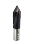 Whiteside DT13-57 13mm Diameter X 57mm Overall Length Right Hand Thru-Hole V-Point Boring Bit (10mm 