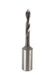 Whiteside DT4-57SC 4mm Diameter X 57mm Overall Length Right Hand Thru-Hole V-Point Boring Bit (10mm 