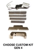 GoTo GEAR Chrome Extended Control Kit With Tango Down Slide Stop/Release And Aluminum Magazine Release For GLOCK GEN 4 (Price Varies Per Kit)