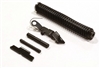 GoTo  SPORTS GEAR Extended Control Kit Plus Guide Rod Assembly For Glock Gen 1-3 G19, 23, 32, 38, Cerakote Black