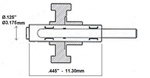 HANDPIECE PARTS - IMPACT AIR  AUTOCHUCK SPINDLE