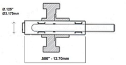 KAVO 647,649, 650 AUTOCHUCK SPINDLE