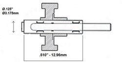 TREND TC-80 BC/ TC-80 RM/ TC 95 BC/ TC-95 RM MODELS AUTOCHUCK SPINDLE