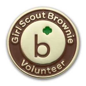 Brownie Volunteer Pin