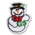 Snowman Pin