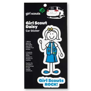 Girl Scout Car Stickers-Daisy