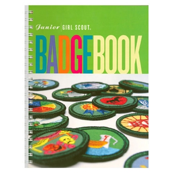 Old Junior Girl Scout Badgebook