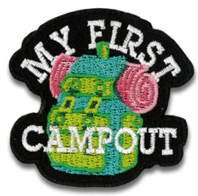 My First Campout Fun Patch