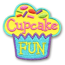 Cupcake Fun Sew-On Fun Patch