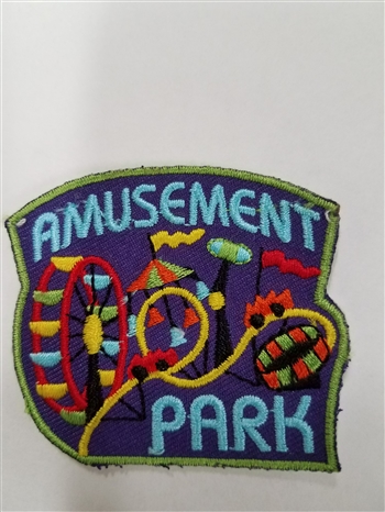 Amusement Park purple Fun Patch