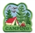 Camping - Iron-On Fun Patch (Tent and Trees)