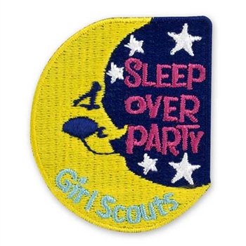 Iron-On Sleep Over Party Moon