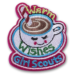 Warm Wishes Mug Sew-On Fun Patch