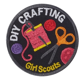 DIY Crafting Girl Scout Fun Patch