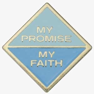 My Promise, My Faith Pin (Daisy-Year 1)