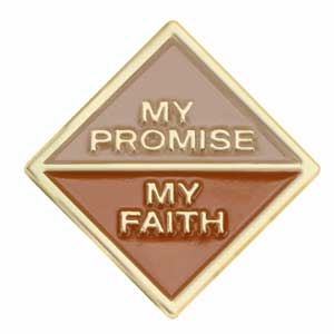 My Promise, My Faith Pin (Brownie-Year 1)