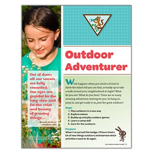 Brownie Outdoor Adventurer Badge Requirements