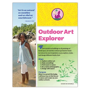 Junior Outdoor Art Explorer Badge Requirements