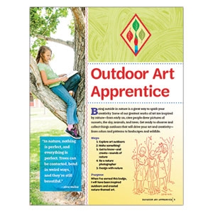 Cadette Outdoor Art Apprentice Badge Requirements