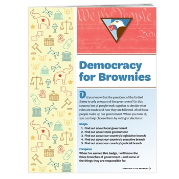 Democracy for Brownies Badge Requirements