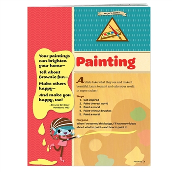 Brownie Painting Badge Requirements