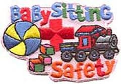 Babysitting Safety Sew-On Fun Patch