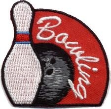 Bowling Sew-on Fun Patch