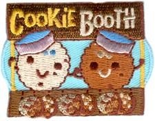 Cookie Booth (Cookie People) Sew-On Fun Patch