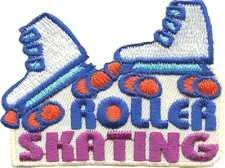 Roller Skating Sew-On Fun Patch
