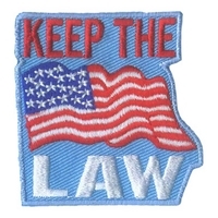 Keep The Law Sew-On Fun Patch