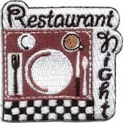 Restaurant Night Sew-On Fun Patch