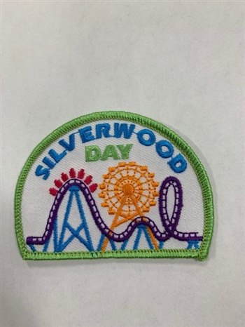 Silverwood Day (white) Fun Patch