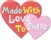 Made with Love to Share Fun Patch