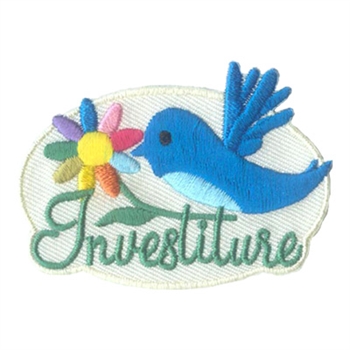 Investiture with Blue Bird Fun Patch