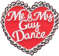 Me and My Guy Dance (Red Heart)  Fun Patch