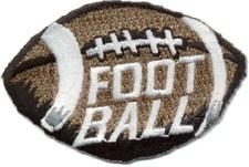 Football Sew-On Fun Patch