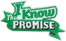 I Know the Promise Sew-on Fun Patch