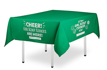 Green Cookie Tablecloth (60"X60")