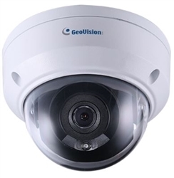 Geovision GV-TDR2700 2MP H.265 Low Lux WDR Pro IR Mini Fixed Rugged IP Dome