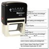 Self Inking Acknowledgment Notary Stamp