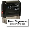 Self Inking Signature ID Stamp