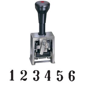 6 Digit Auto Numbering Stamp Model 18